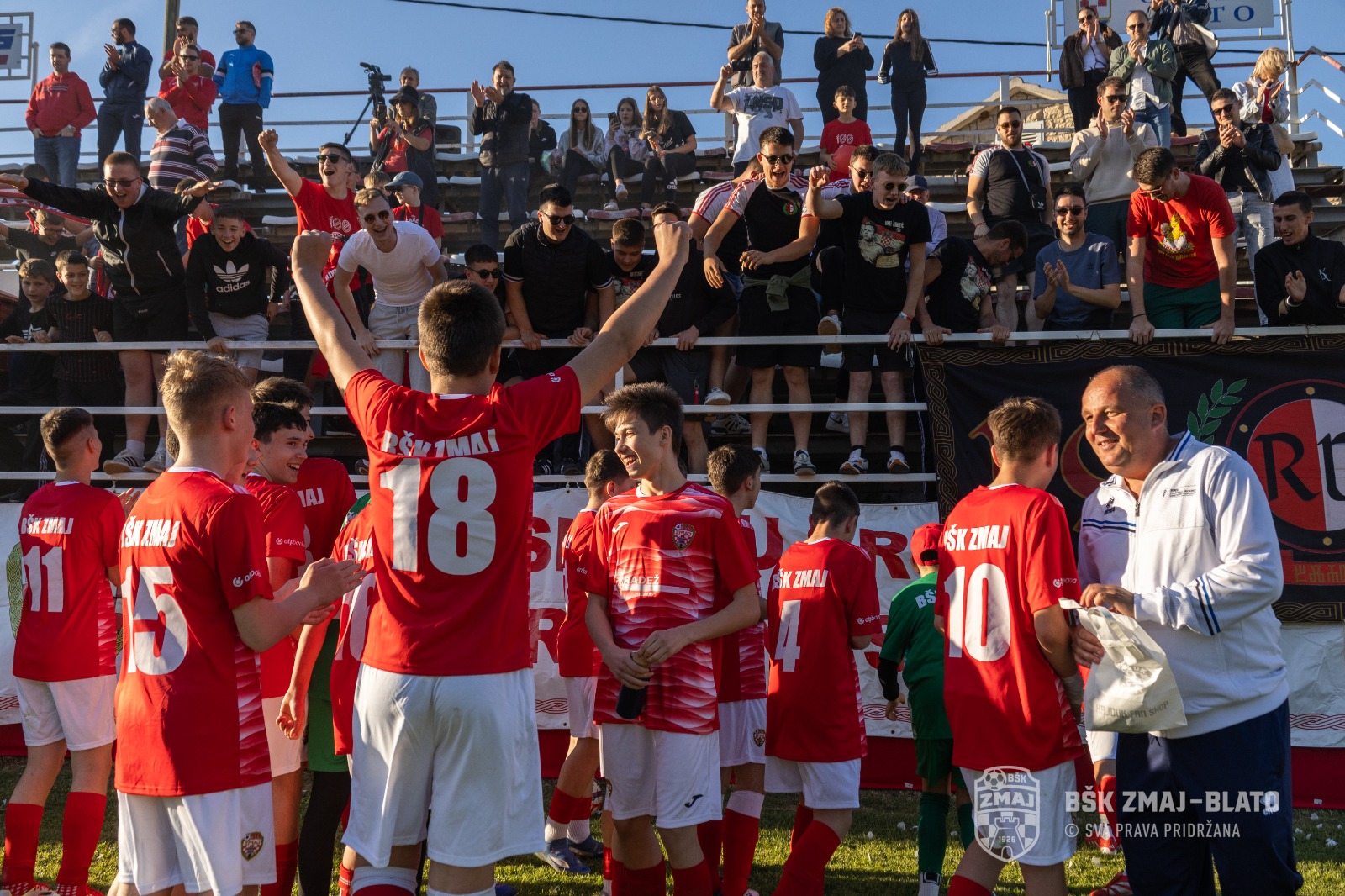 Nogometna škola BŠK Zmaj svečano imenovana po velikanu Hajduka Anti Žanetiću